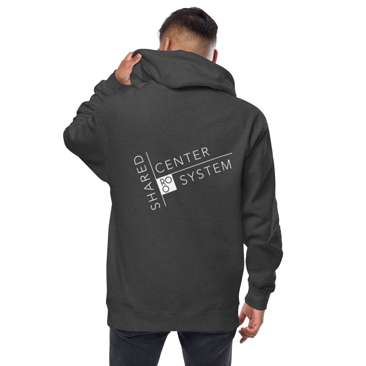 Royston Method Unisex fleece zip up hoodie