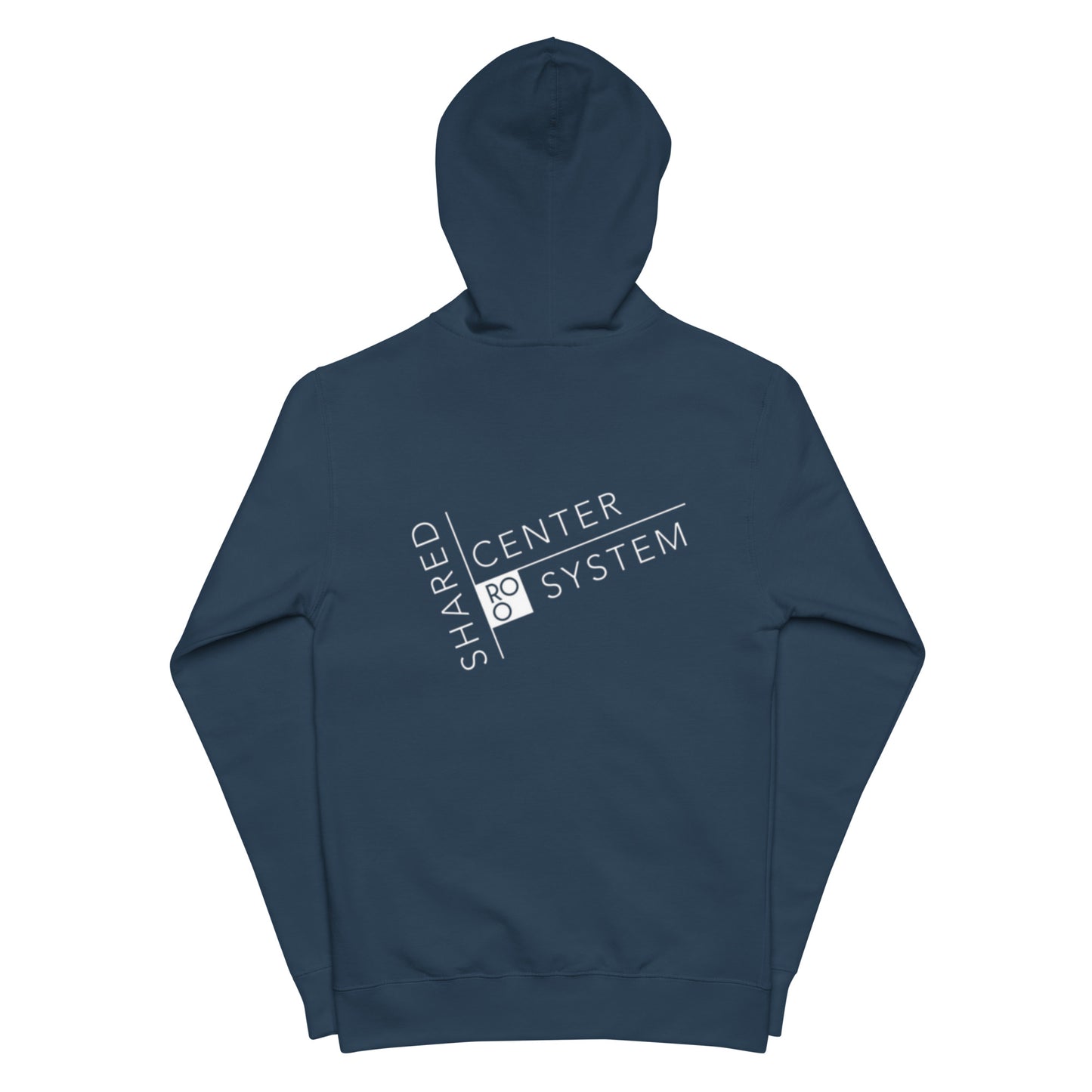 Royston Method Unisex fleece zip up hoodie