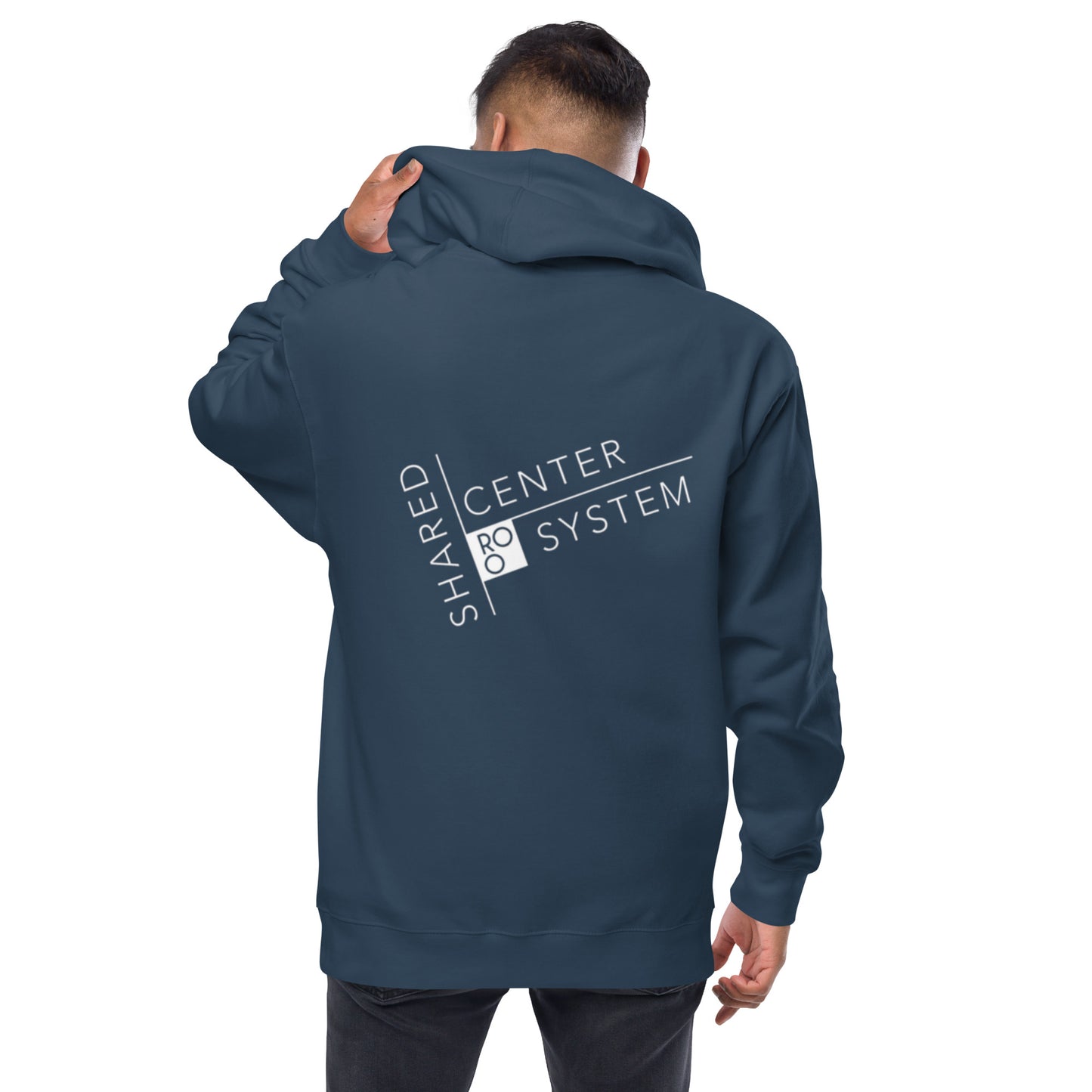 Royston Method Unisex fleece zip up hoodie